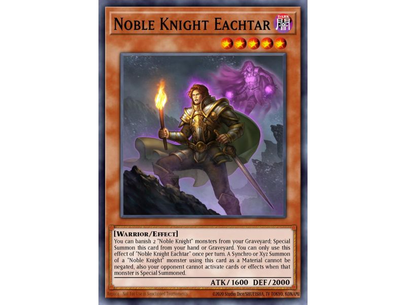 Noble Knight Eachtar (Super Rare)