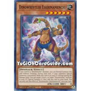 Dinowrestler Eskrimamenchi – 2020 Tin of Lost Memories | Carta YUGIOH en México