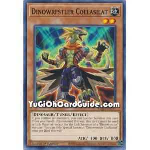 Dinowrestler Coelasilat (Common) – 2020 Tin of Lost Memories | Carta YUGIOH en México