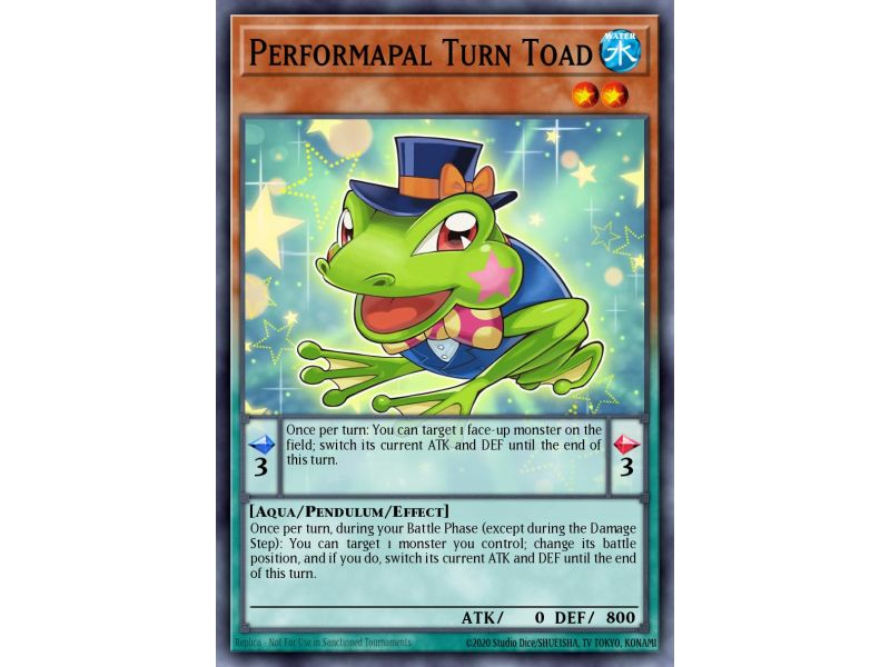 Performapal Turn Toad (Rare)