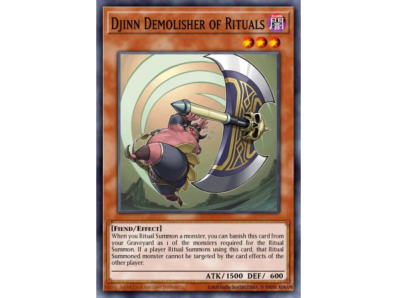 Djinn Demolisher of Rituals (Common)