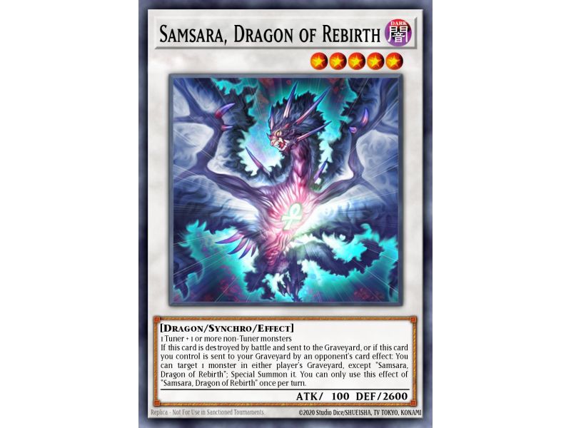 Samsara, Dragon of Rebirth (Super Rare)