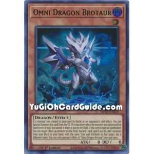 Omni Dragon Brotaur (Ultra Rare) – 2020 Tin of Lost Memories | Carta YUGIOH en México