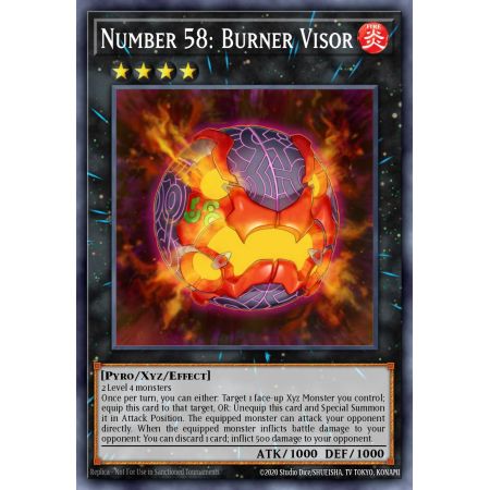 Number 58: Burner Visor (Common)
