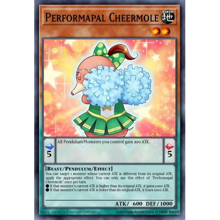 Performapal Cheermole (Rare)