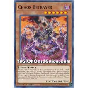 Chaos Betrayer (Common) – 2020 Tin of Lost Memories | Carta YUGIOH en México