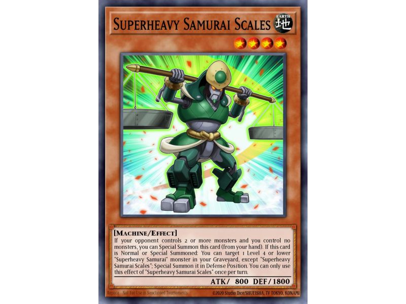 Superheavy Samurai Scales (Rare)