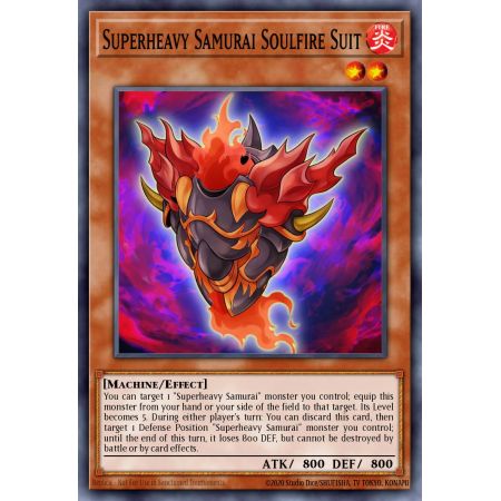 Superheavy Samurai Soulfire Suit (Common)