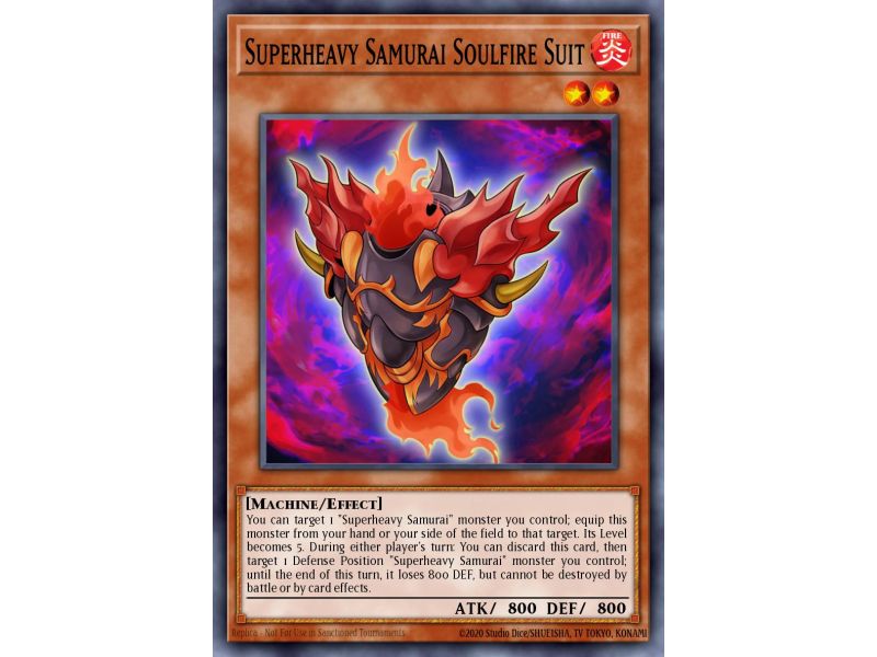 Superheavy Samurai Soulfire Suit (Common)