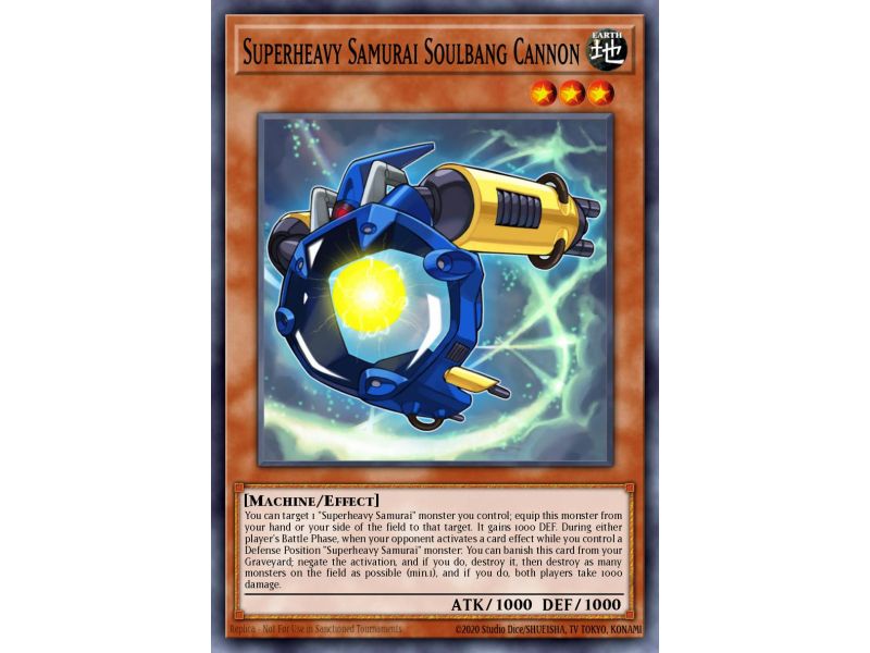 Superheavy Samurai Soulbang Cannon (Common)