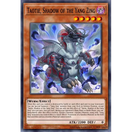 Taotie, Shadow of the Yang Zing (Super Rare)