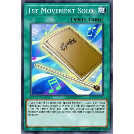 1st Movement Solo (Super Rare)