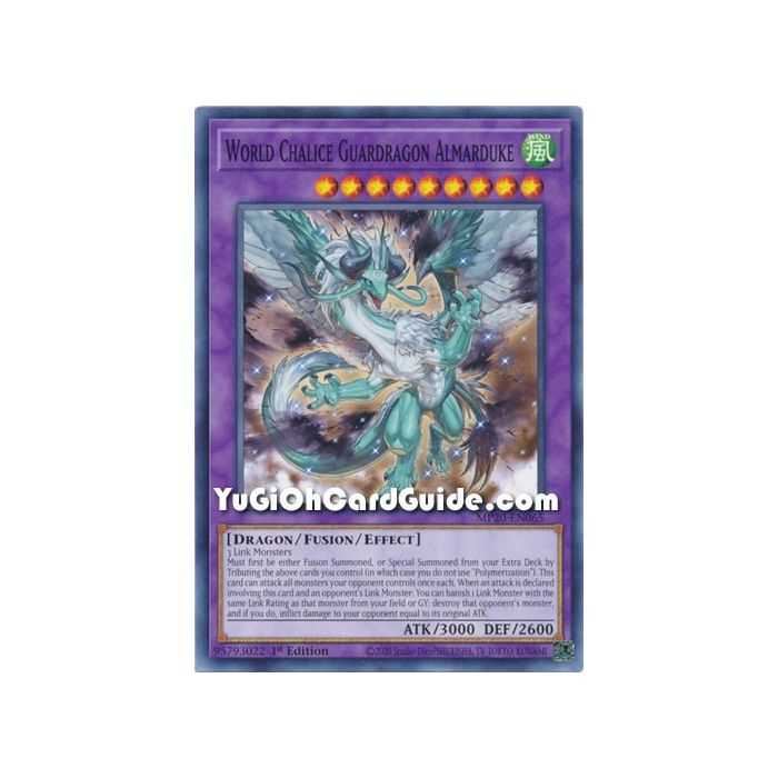 World Chalice Guardragon Almarduke (Common) – 2020 Tin of Lost Memories | Carta YUGIOH en México