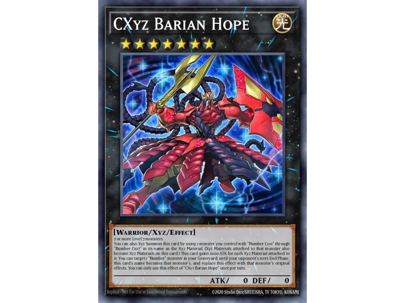 CXyz Barian Hope (Super Rare)