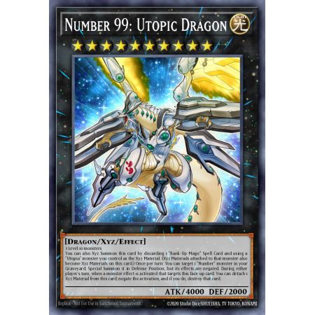 Number 99: Utopic Dragon (Secret Rare)