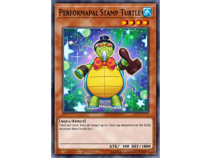 Performapal Stamp Turtle (Common)