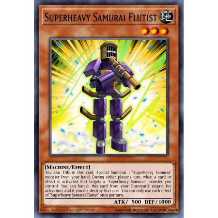 Superheavy Samurai Flutist (Super Rare)