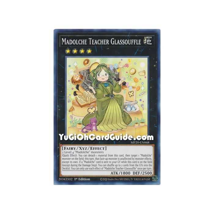 Madolche Teacher Glassouffle – 2020 Tin of Lost Memories | Carta YUGIOH en México