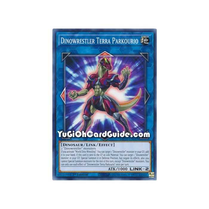 Dinowrestler Terra Parkourio – 2020 Tin of Lost Memories | Carta YUGIOH en México