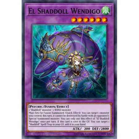 El Shaddoll Wendigo (Super Rare)
