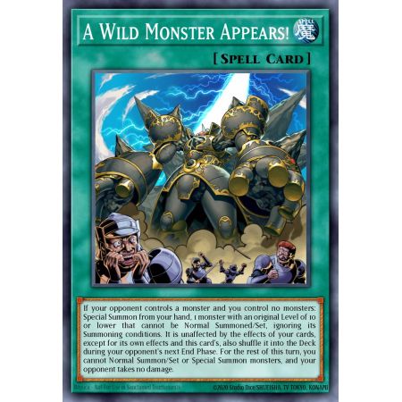 A Wild Monster Appears! (Secret Rare)