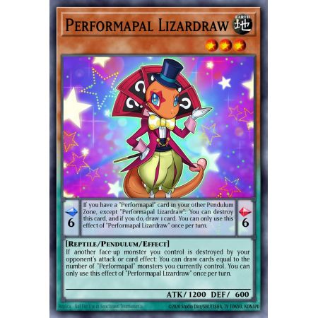 Performapal Lizardraw (Common)