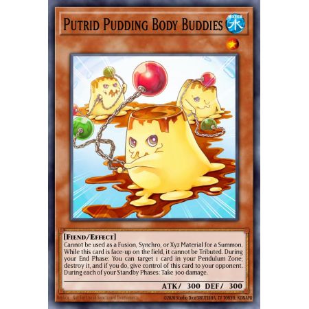 Putrid Pudding Body Buddies (Common)