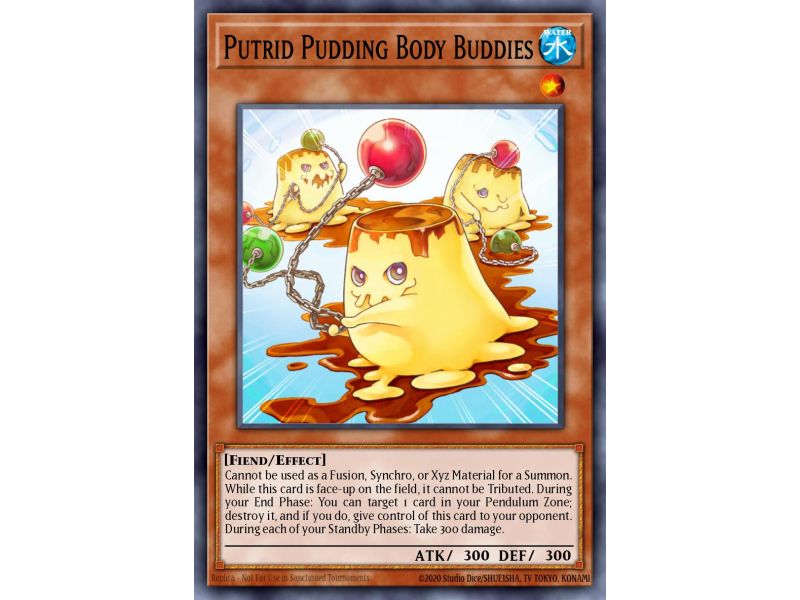 Putrid Pudding Body Buddies (Common)