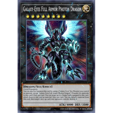 Galaxy-Eyes Full Armor Photon Dragon (Super Rare)