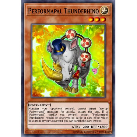 Performapal Thunderhino (Common)