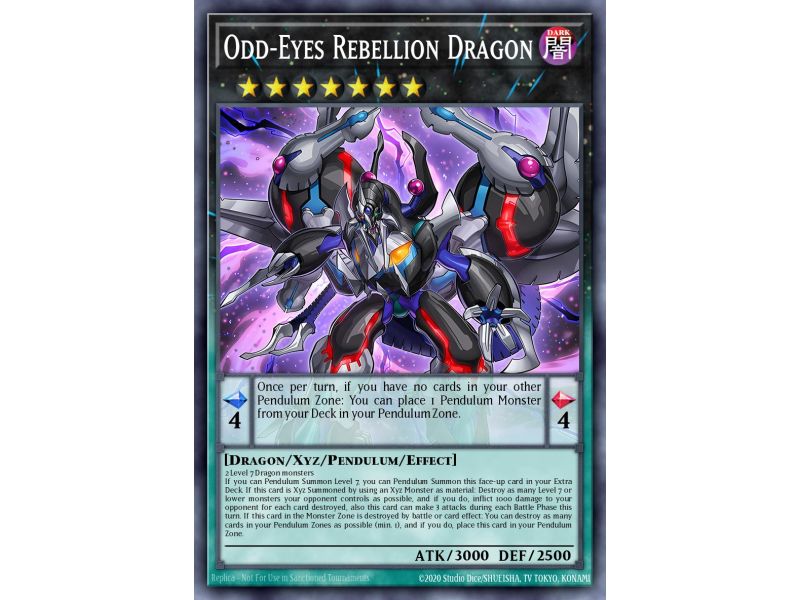 Odd-Eyes Rebellion Dragon (Secret Rare)