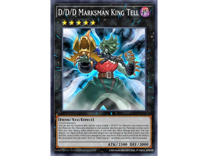 D/D/D Marksman King Tell (Rare)