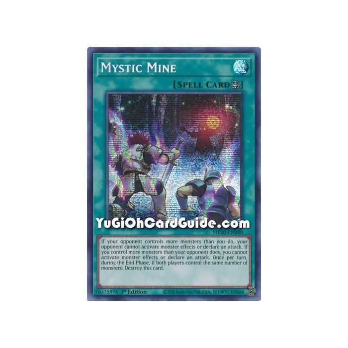 Mystic Mine (Secret Rare) – 2020 Tin of Lost Memories | Carta YUGIOH en México