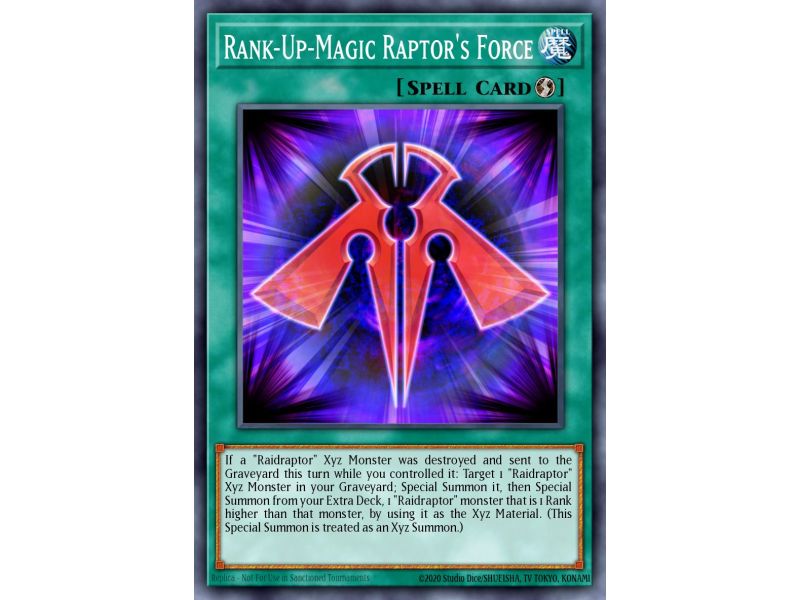 Rank-Up-Magic Raptor's Force (Common)