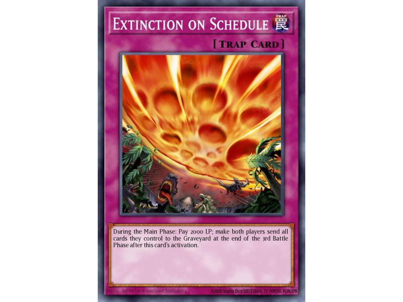 Extinction on Schedule (Common)