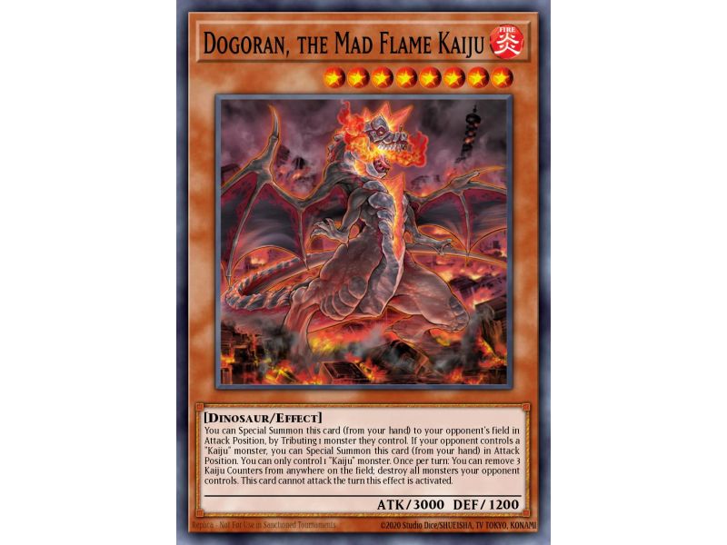 Dogoran, the Mad Flame Kaiju (Rare)