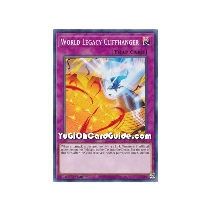 World Legacy Cliffhanger – 2020 Tin of Lost Memories | Carta YUGIOH en México