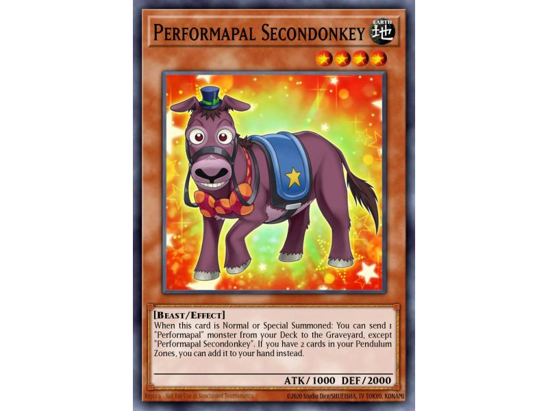 Performapal Secondonkey (Rare)