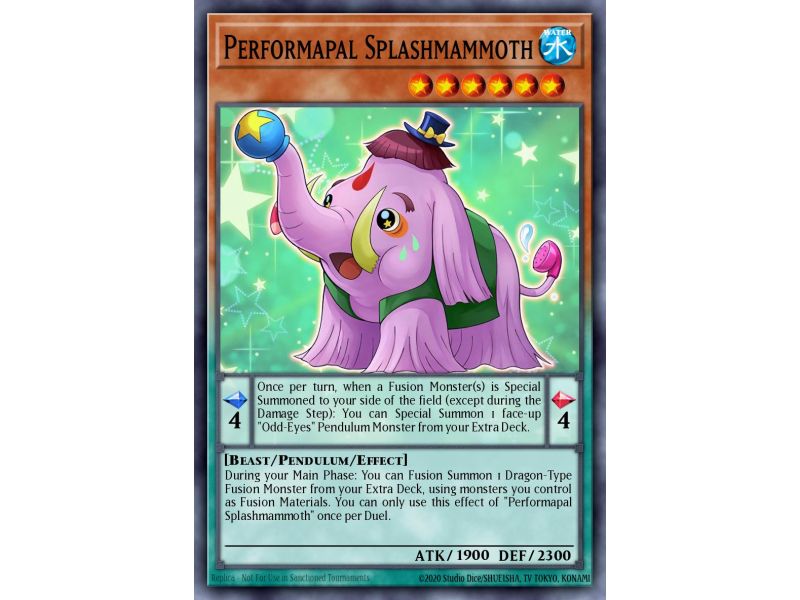 Performapal Splashmammoth (Rare)