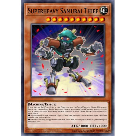 Superheavy Samurai Thief (Common)