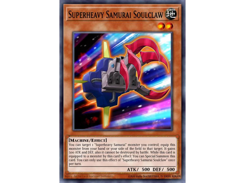 Superheavy Samurai Soulclaw (Common)