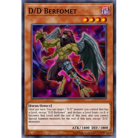 D/D Berfomet (Rare)