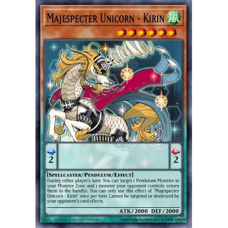 Majespecter Unicorn - Kirin (Rare)