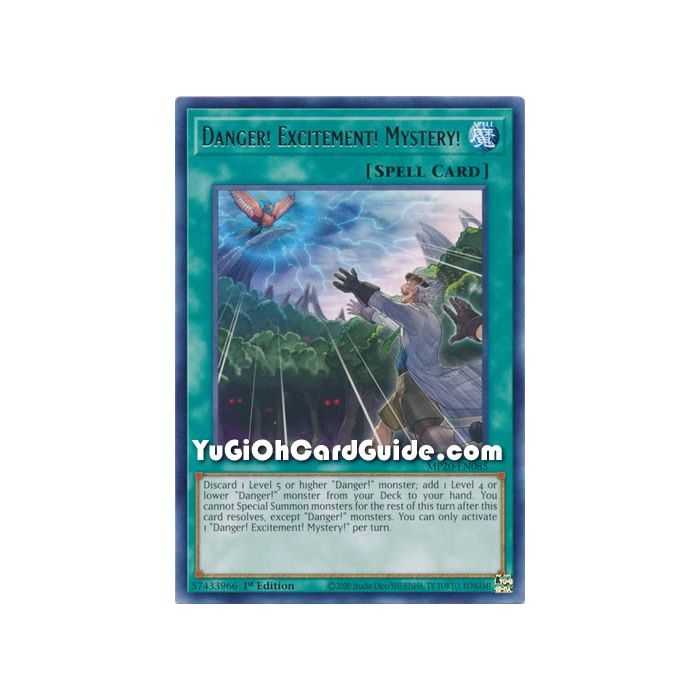 Danger! Excitement! Mystery! – 2020 Tin of Lost Memories | Carta YUGIOH en México