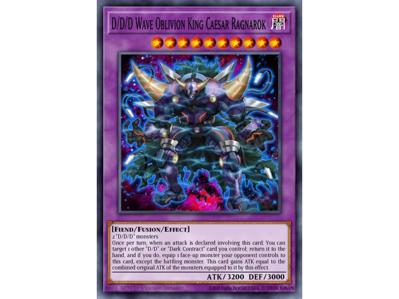 D/D/D Wave Oblivion King Caesar Ragnarok (Super Rare)