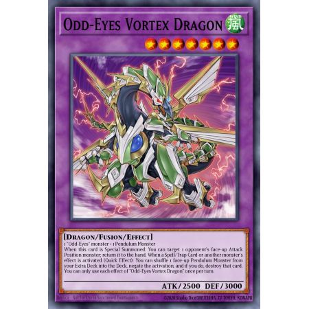 Odd-Eyes Vortex Dragon (Secret Rare)