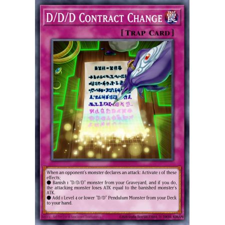 D/D/D Contract Change (Common)