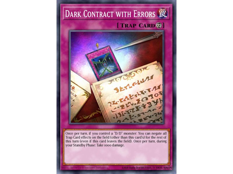 Dark Contract with Errors (Common)