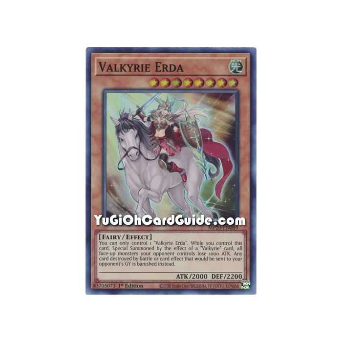 Valkyrie Erda – 2020 Tin of Lost Memories | Carta YUGIOH en México