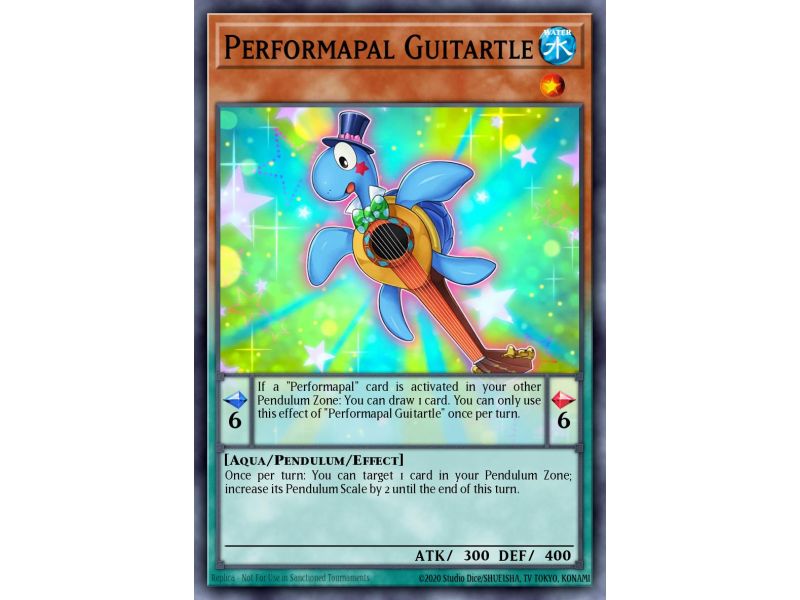 Performapal Guitartle (Rare)